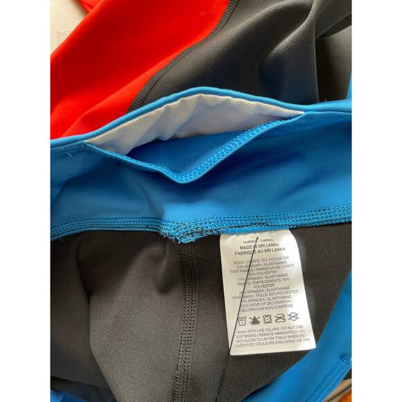 Nike Performance Womens One Color Block Dri-Fit Tight Fir 7/8 Leggings NEW 1X - Picture 7 of 12